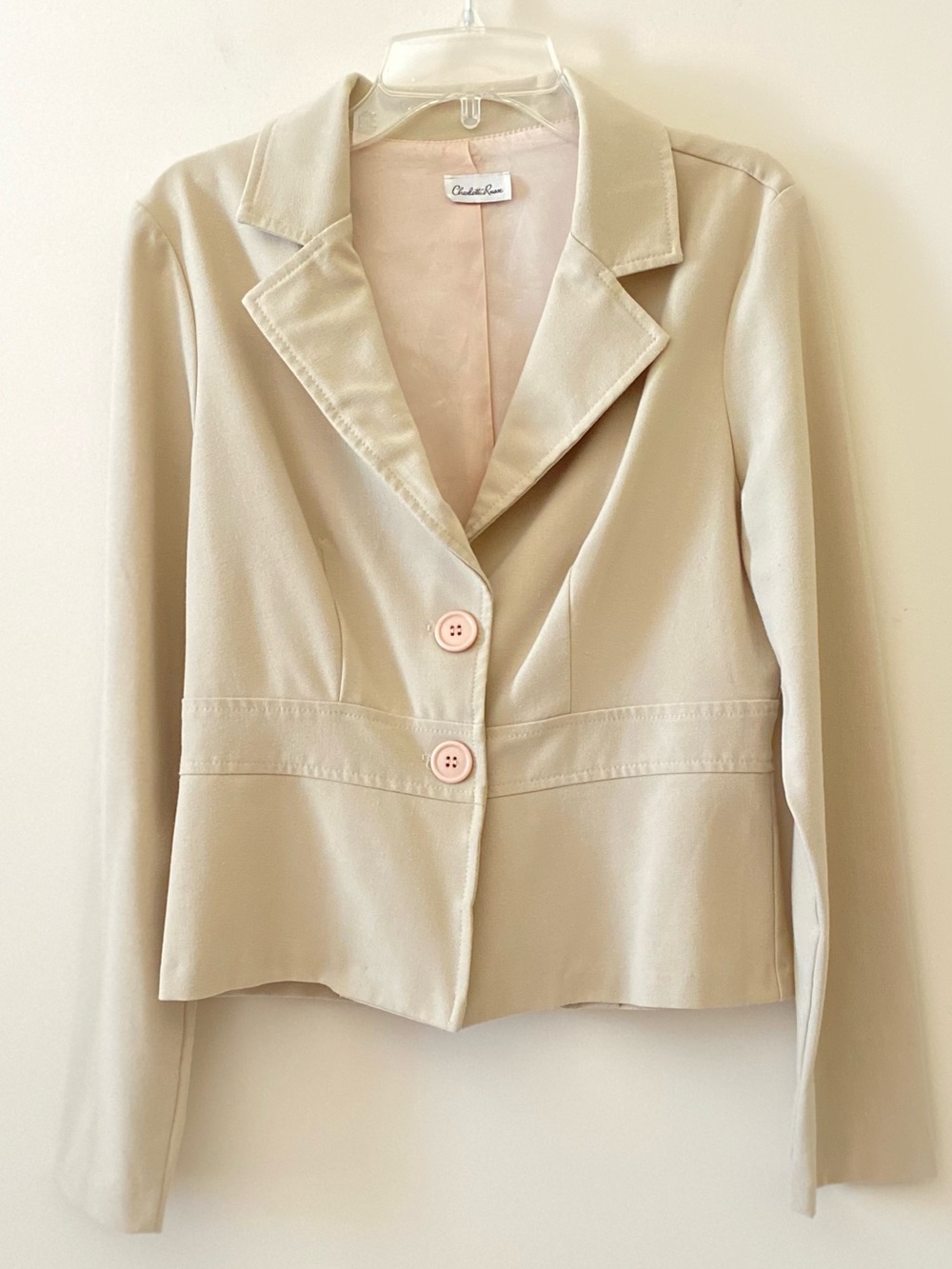 Charlotte Russe Women’s Beige Jacket - 5 -  Pre-owned